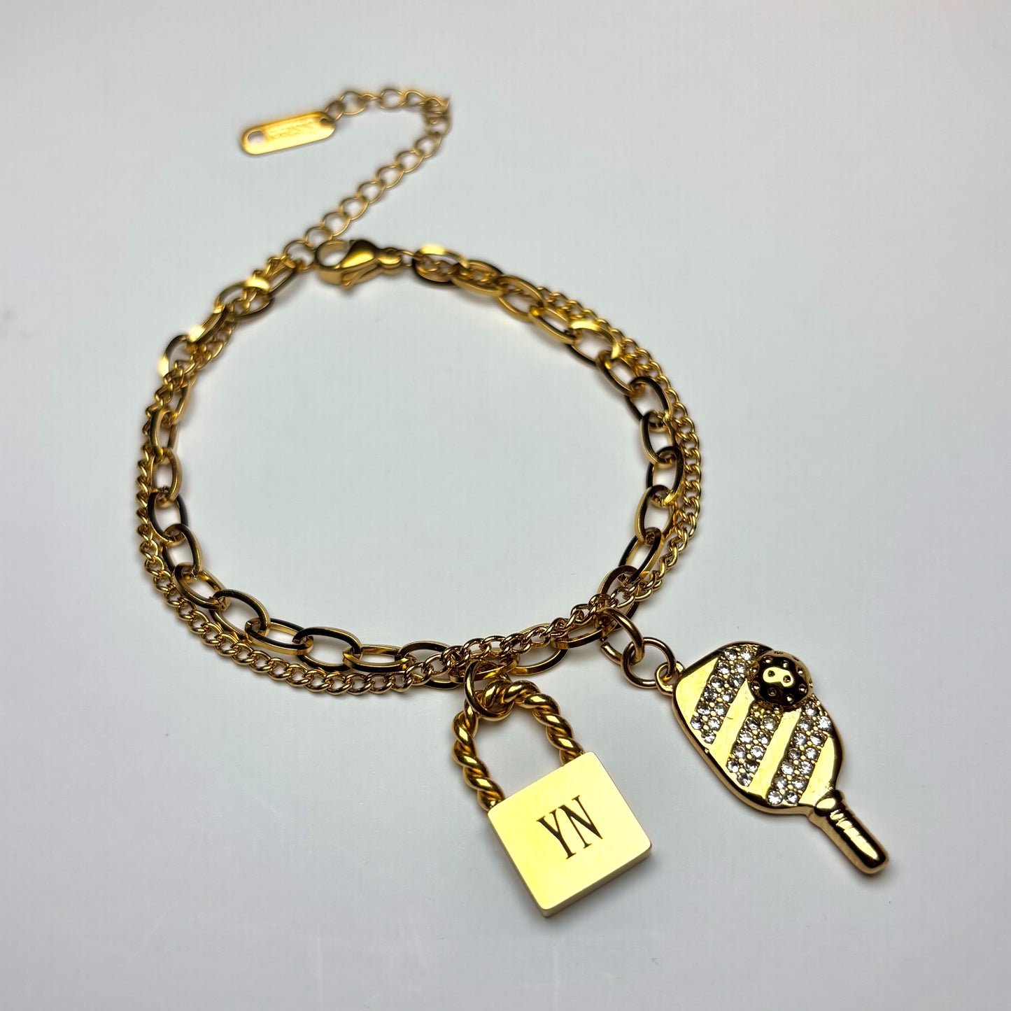 ダブルチェーンブレスレット