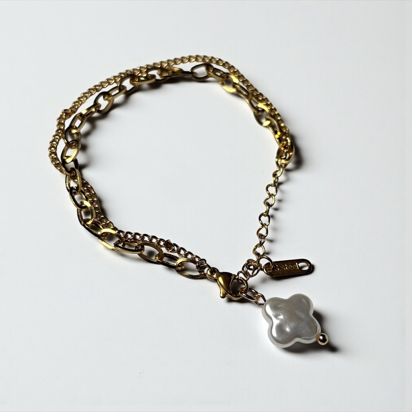 ダブルチェーンブレスレット